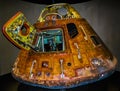 Apollo 13 space capsule at Kennedy space centre cape canaveral Florida USA Royalty Free Stock Photo