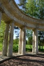 Apollo colonnade in Pavlovsk park Royalty Free Stock Photo