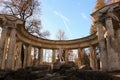Apollo colonnade in Pavlovsk Park