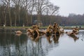 Apollo fountain in Versailles gardens, Paris, France Royalty Free Stock Photo