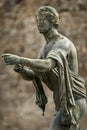 Apollo God statue in Apollo Temple, Pompeii