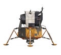 Apollo Lunar Module Isolated