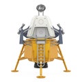 Apollo Lunar Module Isolated