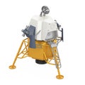 Apollo Lunar Module Isolated Royalty Free Stock Photo