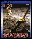 Apollo 11 Postage Stamp from Malawi