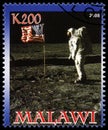 Apollo 11 Postage Stamp from Malawi