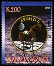 Apollo 11 Postage Stamp from Malawi