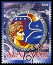 Apollo 17 Postage Stamp from Malawi