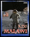 Apollo 17 Postage Stamp from Malawi