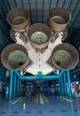 Apollo Saturn V Rocket at Kennedy Space Centre, Florida. USA Royalty Free Stock Photo