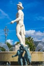 Apollo statue on the Place Massena in Nice, France