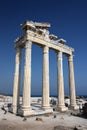 Apollo temlpe in Side Turkey Royalty Free Stock Photo