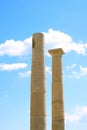 Apollo Temple columns at Amathus