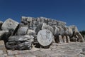 Apollo temple in Didim Turkey Royalty Free Stock Photo