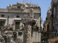 Apollo temple Syracuse Sicily Italy