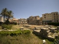 Apollo temple Syracuse Sicily Italy