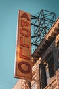 The Apollo Theater, in Harlem, Manhattan, New York City Royalty Free Stock Photo