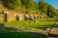 APOLLONIA, ALBANIA: Apollonia was an ancient Greek city in Illyria. Royalty Free Stock Photo