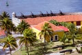 The 12 Apostles Defense Battery, in Havana Bay entrance, Cuba.