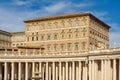 Apostolic palace official residence of reigning pope in Vatican Royalty Free Stock Photo