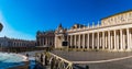 Apostolic Palace is residence of Pope, Vatican Royalty Free Stock Photo