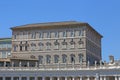 The Apostolic Palace in Vatican city Royalty Free Stock Photo