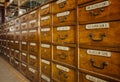 Apothecary chest with drawers