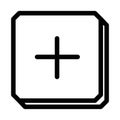 App Addition Icon Perfect for Mobile Software Downloads