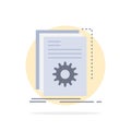 App, build, developer, program, script Flat Color Icon Vector Royalty Free Stock Photo
