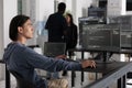 App engineer programming html server code algorithm Royalty Free Stock Photo