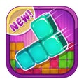 App icon with colorful blocks.