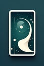 an app icon for a space themed game