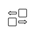 App Sort Icon Ideal for Organizing Mobile Applications