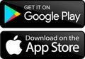Google play store app icons Royalty Free Stock Photo