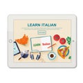 App for study Italian language.