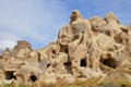 Appadocia is the ancient name of a large region in the center of Anatolia, Royalty Free Stock Photo