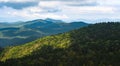 Appalachian Mountain View Along the Blue Ridge Parkway