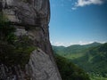 Appalachian mountains in Asheville, North Carolina, USA Royalty Free Stock Photo