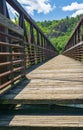 An Appalachian Trail Footbridge Royalty Free Stock Photo