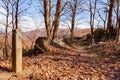 Appalachian Trail in Shenandoah NP Virgina VA USA Royalty Free Stock Photo