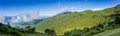 Appalacian Mountains seen from Blue Ridge Parkway Royalty Free Stock Photo