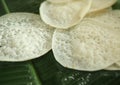 Appam, Palappam,Kallappam,vella appam,parotta,Roti or Chapati a popular traditional Kerala breakfast food.