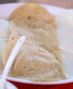 Appam, Palappam,Kallappam,vella appam,parotta,Roti or Chapati a popular traditional Kerala breakfast food.