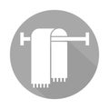 Apparel glyph Background color isolated vector icon which can easily modify or edit