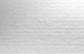 Apparent brick wall painted white Royalty Free Stock Photo