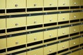 Appartment letter boxes Royalty Free Stock Photo