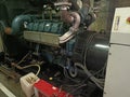 Appearance of a 700 kva generator that has undergone routine maintenance Royalty Free Stock Photo