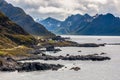 Rugged west coast of Norway`s VesterÃÂ¥len Islands Royalty Free Stock Photo