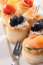 Appetizer,canape Royalty Free Stock Photo