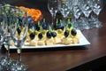 Appetizer canapes